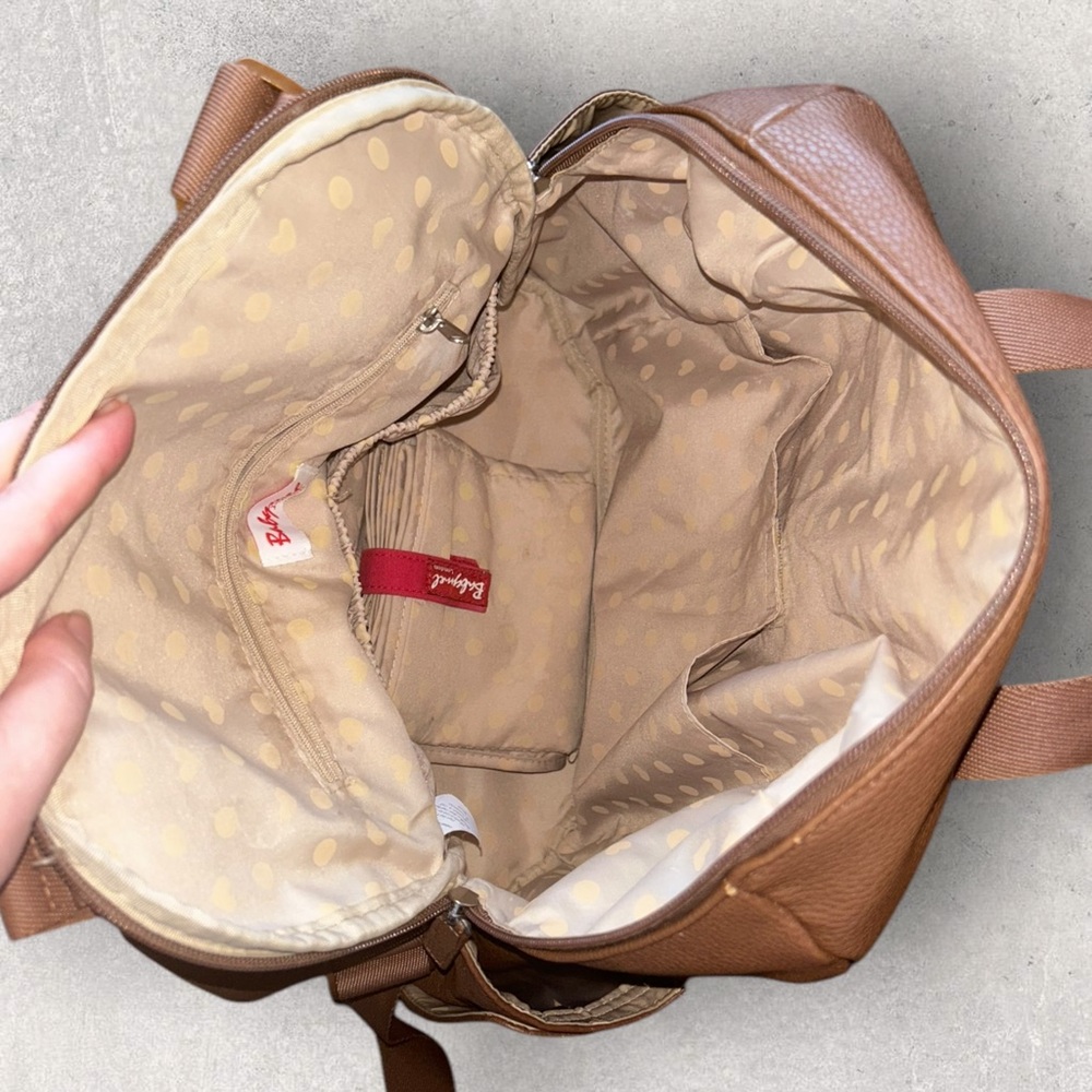Babymel Robyn Convertible Baby Changing Backpack Tan - Picture 10 of 16